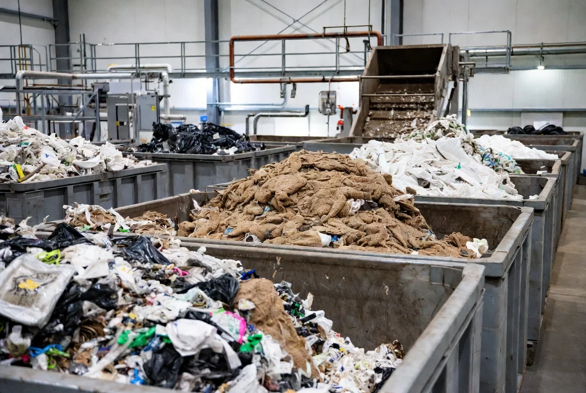 Size-reduced flexible material at Harvest plant