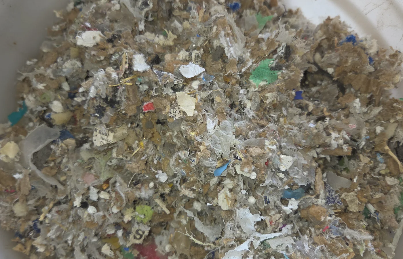 Prepared feedstock after Harvest processing